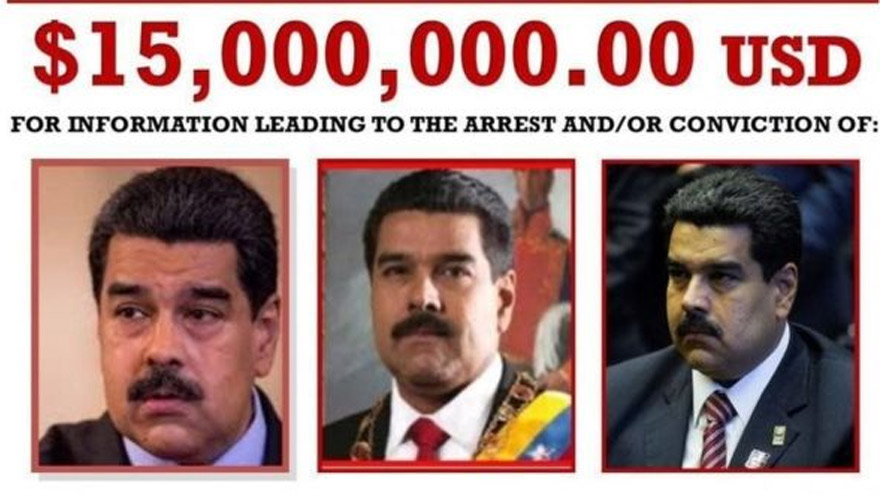 The United States accuses Maduro of drug trafficking.